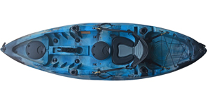 Enigma Kayaks Cruise Angler Fishing Sit On Top Kayak Galaxy Blue Camo Colour