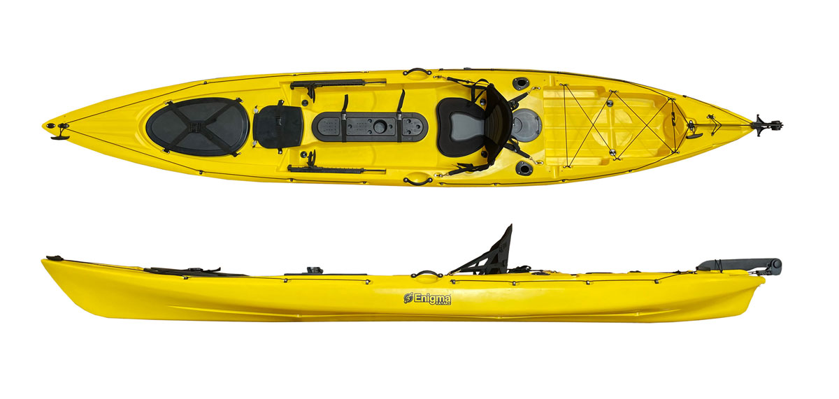 Enigma Kayaks Fishing Pro 14 - Coastal fishing kayak