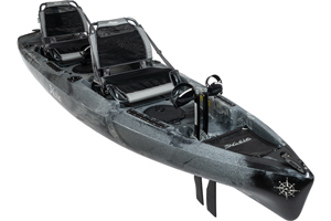 The Hobie Mirage Compass Duo shown in the Dune Camo colour