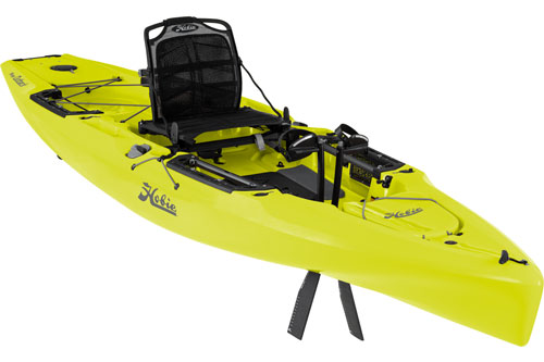 Hobie Mirage Outback Pedal Kayak shown in the Seagrass Green colour