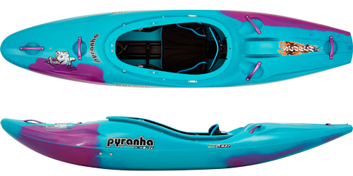 Pyranha Scorch Creek kayak in Cotinga Blue