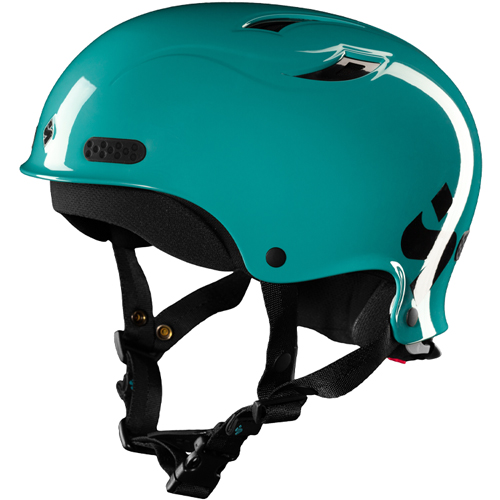 The Sweet Wanderer Helmet shown in the Gloss Shamrock colour