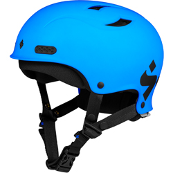 The Wanderer Helmet from Sweet Protection in Neon Blue