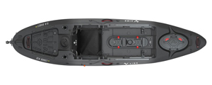 Vibe Kayaks Sea Ghost 110 in Raven