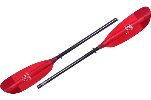 red werner camano kayak paddle