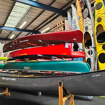 Southampton Canoes Canoe Display