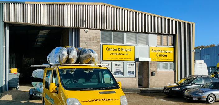 Southampton Canoes Showroom Totton Hampshire